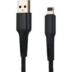 Kabel USB Somostel USB-A - Lightning 1 m Czarny (SMS-BW06 USB - Lightning Czarny)