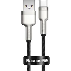 Kabel USB Baseus USB-A - USB-C 0.25 m Czarny (BSU3117BLK)