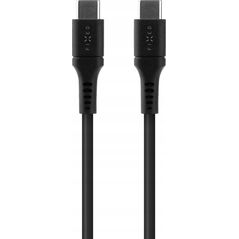 Fixed Fixed USB-C/USB-C i obsługą PD, 0,5 m, USB 2.0, 60 W, czarny