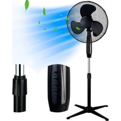 Wentylator ExtraLink EXTRALINK BRYZA, ESF-40D-BL, STANDING FAN, 3 BLADES, 3 SPEED SETTINGS, BLACK