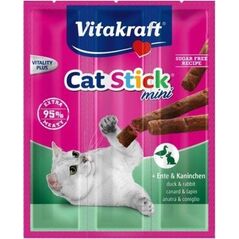 Vitakraft VITAKRAFT KOT STICK MINI KACZKA/KRÓL 3+1  GRATIS