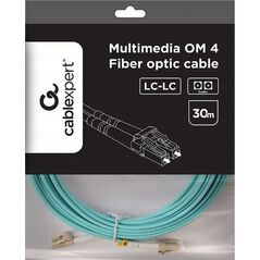 Gembird GEMBIRDpatchcord światłowodowy wielomodowy duplex OM4 50/125 LC/LC 30m