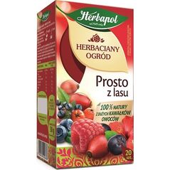 Herbapol HERBACIANY OGRÓD PROSTO Z LASU HERBATKA OWOCOWO-ZIOŁOWA O SMAKU OWOCÓW LEŚNYCH 20 SZTUK 24953952