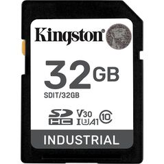 Karta Kingston Industrial SDHC 32 GB UHS-I/U3 A1 V30 (SDIT/32GB)