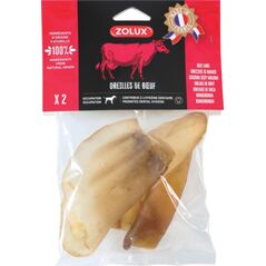 Zolux ZOLUX Suszone uszy wołowe x 2, 40 g