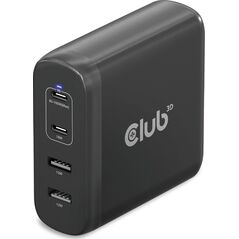 Club 3D Club3D cestovní nabíječka 100W GAN technologie, 2xUSB-A a 2xUSB-C, PD 3.0 Support