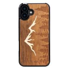 Bewood case for iPhone 16 Plus 6,7&quot; Mountains Imbuia 5906306016422
