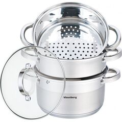 Klausberg Garnek do gotowania na parze 22cm (KB-7142)