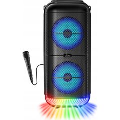 Głośnik Media-Tech MEDIA-TECH BT POWER AUDIO DISCO Przenośny głośnik Bluetooth 5.3 z iluminacją typu disco KARAOKE radio FM MP3 50W RMS 900W PMPO