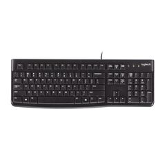 Logitech K120 USB US Black (920-002508) (LOGK120BK) έως 12 άτοκες Δόσεις