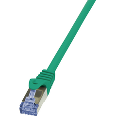 LogiLink Patchcord Cat.6A, S/FTP, PIMF, zielony, 3m (CQ3065S)