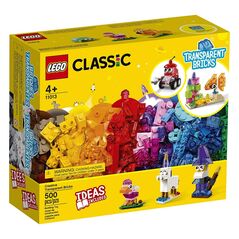 Lego Classic: Creative Transparent Bricks (11013) (LGO11013) έως 12 άτοκες Δόσεις