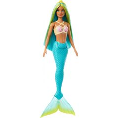 Lalka Barbie Mattel Syrenka Lalka Niebieski ogon (HRR03)