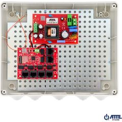 Atte Zestaw do 5 kamer IP switch PoE 5P+1UP ATTE IP-5-11-L3