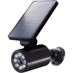 CE Solarna atrapa kamery, migająca dioda, czujnik ruchu, oświetlenie LED, naklejka gratis, SOL1801S
