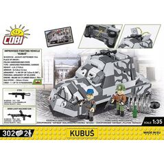 XXX_Cobi Klocki (Cobi) Klocki Improwizowany samochód pancerny Kubuś Powstanie Warszawskie