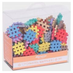 Marioinex Klocki Waffle Mini pastelowe 140el. 2+ Marioinex