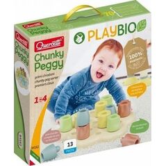 Quercetti Układanka Playbio chunky peggy