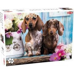 Tactic Puzzle 1000 Dashing Dachshunds (58314)