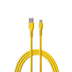COLORUM cable USB-A - USB-C 1,8m 3A CK60-AC-05 xYellow 5907457718548