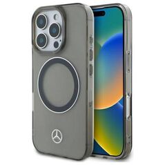 Original Case IPHONE 16 PRO BMWHardcase Silver Ring MagSafe (MEHMP16L23HUOSK) black 3666339325947