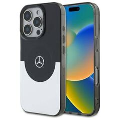 Original Case IPHONE 16 PRO MAX Mercedes Hardcase Double Layer BiColor MagSafe (MEHMP16X23HBIGK) black 3666339326432