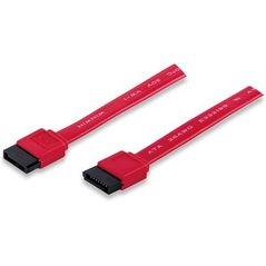 Manhattan SATA - SATA, 0.5m, Czerwony (340700)