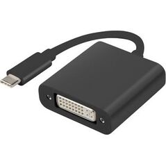 Adapter USB Lanberg USB-C - DVI Czarny  (AD-UC-DV-01)