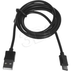 Kabel USB iBOX USB-A - USB-C 1 m Czarny (IKUMTC)