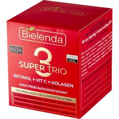 Bielenda Bielenda Super Trio 60+ Ultra Naprawczy Krem przeciwzmarszczkowy na dzień i noc 50ml