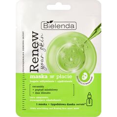 Bielenda BIELENDA Renew Your Skin Maska w płacie - bogate odżywienie i ujędrnienie 17 g