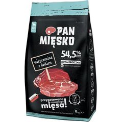Pan Mięsko Karma wieprzowina z dzikiem chrupki XL 20kg