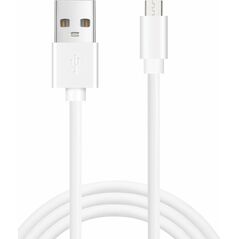 Kabel USB Sandberg USB-A - microUSB 1 m Biały (340-33)