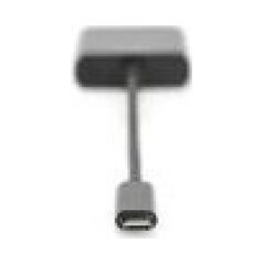 Adapter USB Digitus USB-C - HDMI Czarny  (DA-70852)