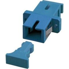 EFB EFB 53302.31 EFB Adapter SC/SC simplex jednomodowy OS2, plastik/ceramiczna tuleja, niebieski