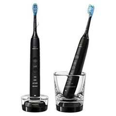 Szczoteczka Philips Sonicare DiamondClean 9000 HXHX9914/54 2 szt. Czarna