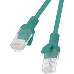 Lanberg RJ-45/RJ-45 kat.5e Zielony 5m (PCU5-10CC-0500-G)