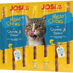 JosiCat JosiCat Meat Sticks z łososiem i pstrągiem