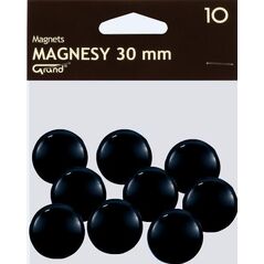 Grand Magnes 30mm czarny 10szt GRAND - 190311