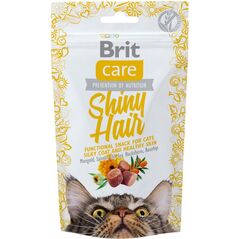 Brit Przysmak dla kota SHINY HAIR 50g