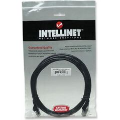 Intellinet Network Solutions Intellinet patch cord RJ45 kat. 6 UTP 1m Czarny 100% miedź (342049)