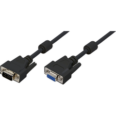 Kabel LogiLink D-Sub (VGA) - D-Sub (VGA) 10m czarny (CV0019)
