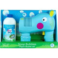 Tm Toys Fru Blu Blaster Hippo + Płyn 0,4 L