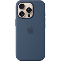 Apple Apple iPhone 16 Pro Silikoninis dėklas with MagSafe - Denim