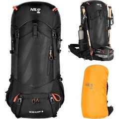 Plecak turystyczny Nils Extreme NC1992 PLECAK TURYSTYCZNY CZARNY NORDKAPP 65L NILS CAMP