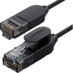 Ugreen Ugreen Kabel Przewód Internetowy Sieciowy Ethernet Patchcord Rj45 Cat 6A Utp 1000Mbps 3 M Czarny (70653)