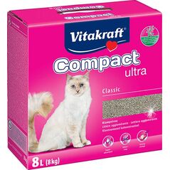 Żwirek dla kota Vitakraft Compact Ultra Naturalny 8 l
