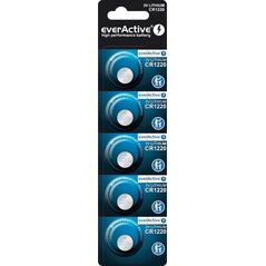 EverActive Baterie litowe mini CR1220 blister 5 sztuk