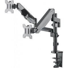 Manhattan Uchwyt biurkowy na 2 monitory 17" - 32" (461597)