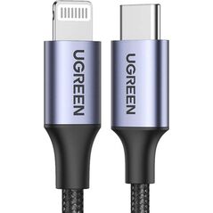 Kabel USB Ugreen USB-C - Lightning 1.5 m Czarny (UGR1470)